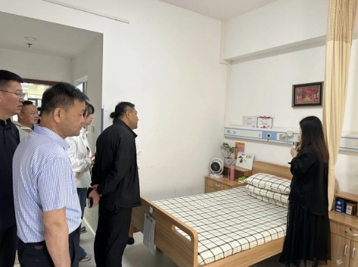 包头市九原区政协考察团莅临福州市国德老年康养中心参观考察