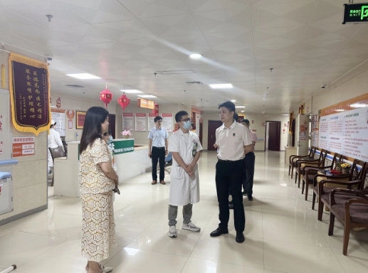 福州市卫健委莅临福州国德老年医院调研指导党建引领医养融合工作