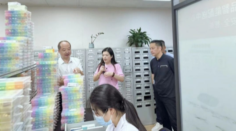 宁德市康养项目考察团莅临福州市国德老年康养中心参观考察