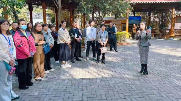 “丝路同源·智慧闽昌”新疆昌吉州老龄和基本养老服务专题培训班考察团莅临福州市国德老年康养中心参观考察