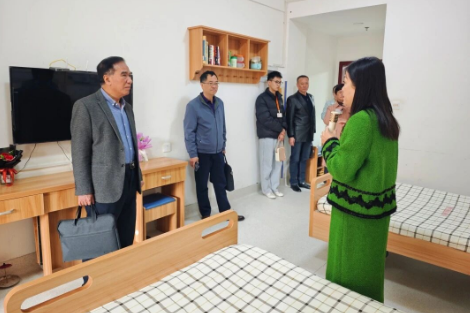 南平市人民医院考察团莅临福州市国德老年康养中心参观考察 南平市人民医院考察团莅临福州市国德老年康养中心参观考察