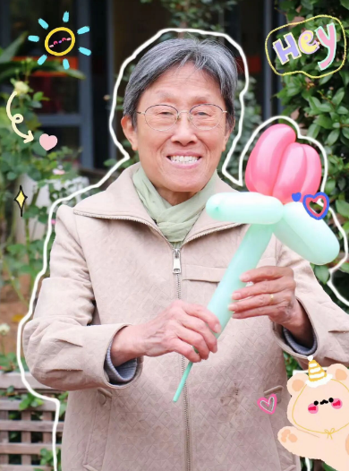 气球变烟花！国德上演"银发版"浪漫暴击！