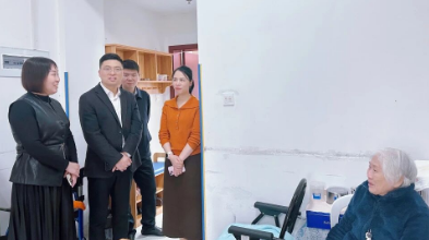 湖南醴陵政府领导一行莅临福州市国德老年康养中心参观考察