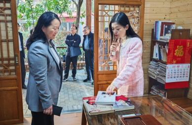 河南省民政厅考察团莅临福州市国德老年康养中心参观考察