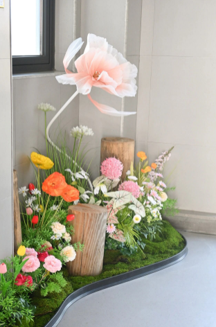 不必下楼，也能遇见春天——国德康养中心的“楼层花园”火了！